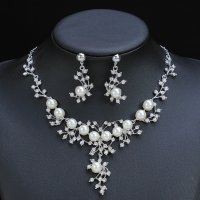 SET677 - Elegant Pearl Fashion Necklace Set